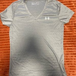 Small gray workout shirt